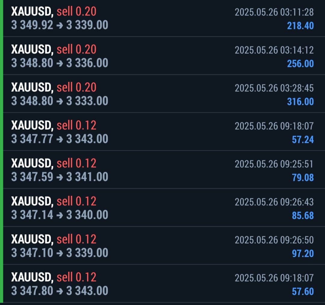 Wynik tradingowy - maj 2025